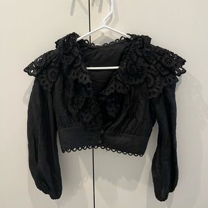Zimmermann crop top size 1